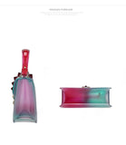 Colorful Rainbow PVC Jelly Bag For Women Mini Messenger Bag