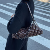 Small Chain PU Leather Shoulder Bag Winter Handbag Women