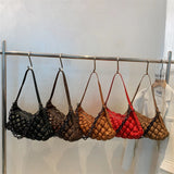 Small Chain PU Leather Shoulder Bag Winter Handbag Women