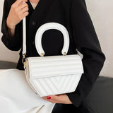 Women's Tote Bag PU Leather Handbag Shoulder Messenger Ins Bag