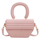 Women's Tote Bag PU Leather Handbag Shoulder Messenger Ins Bag