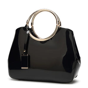 High Quality Women's Patent Leather Handbag