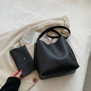 Casual Small Bucket Bag Women's Shoulder Crossbody