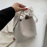 Casual Small Bucket Bag Women's Shoulder Crossbody