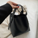 Casual Small Bucket Bag Women's Shoulder Crossbody