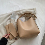 Casual Small Bucket Bag Women's Shoulder Crossbody