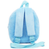 3D Cartoon Print Plush Kids Backpack School Bags