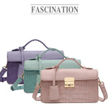 Casual Women Shoulder Bag Leather Chain Handbag