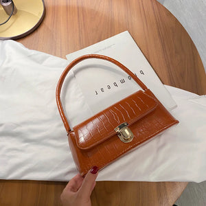 Vintage Women Totes Leather Handbag Casual Style