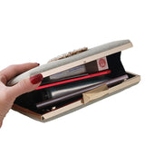 Rhinestone Evening Clutch Bag Chain Shoulder Handbag
