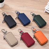 Leather Car Key Holders Unisex Keys Organizer Men Women