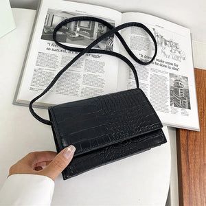 Soft Leather Square Shoulder Bag Small Female Crossbody Bag