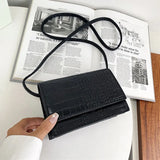 Soft Leather Square Shoulder Bag Small Female Crossbody Bag