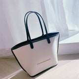 Canvas Shoulder Bag for Women High Shoppers Totes Casual Girls Female