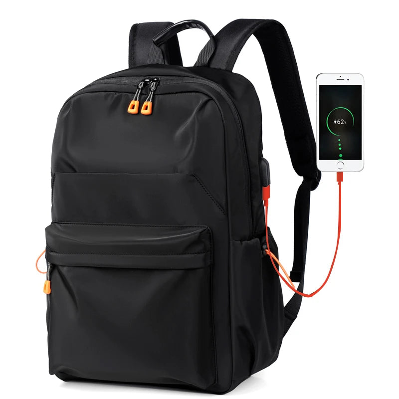 Men's Backpack High Retro Laptop Bag Men School Bag Casual Travel