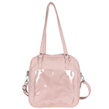 Clear PVC Window Crossbody Bag DIY Women Handbags