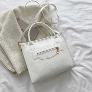 Vintage Leather Shoulder Bag Large Capacity Crossbody Bag