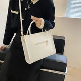 Vintage Leather Shoulder Bag Large Capacity Crossbody Bag