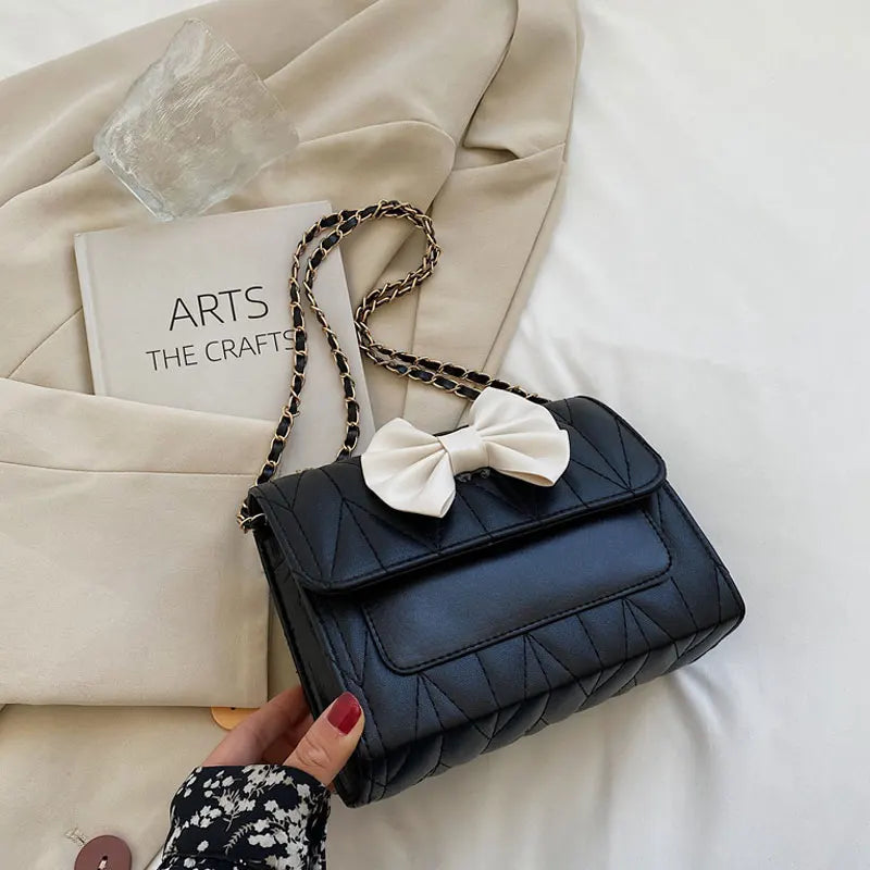 Small Handbags High Chain Strap Retro Shoulder Bag Crossbody Bag