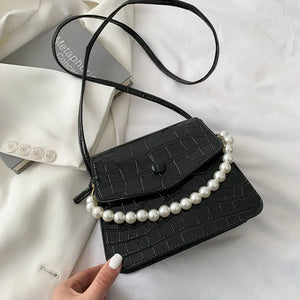 Square Handbags For Women Vintage Crossbody Bag
