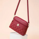 Summer Soft Leather Handbags Woman Messenger Shoulder Crossbody Bags