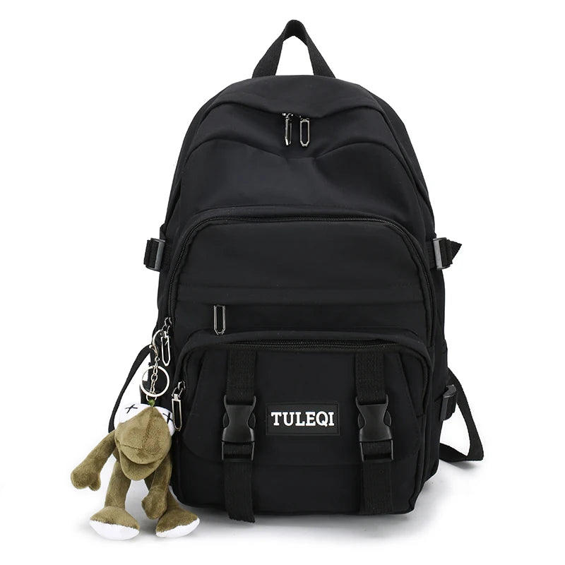 Women Backpack Multi-pocket School Bag Large Capacity Travel Backpack