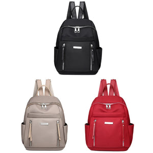 Nylon Waterproof Women Backpack Casual Bagpack Female Bag