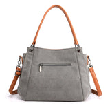 Canvas Messenger Bag Women's Purse Lady Shoulder Beach Top-Handle Bag