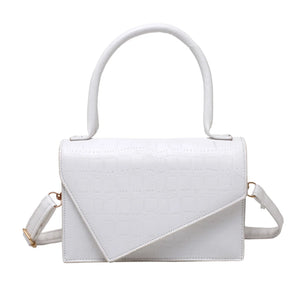 Women Casual Crossbody Bag Stone Pattern Shoulder Handbags