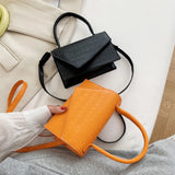 Women Casual Crossbody Bag Stone Pattern Shoulder Handbags