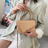 Women Casual Crossbody Bag Stone Pattern Shoulder Handbags