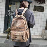 Camouflage Backpack Leisure Travel Laptop Rucksack Schoolbag