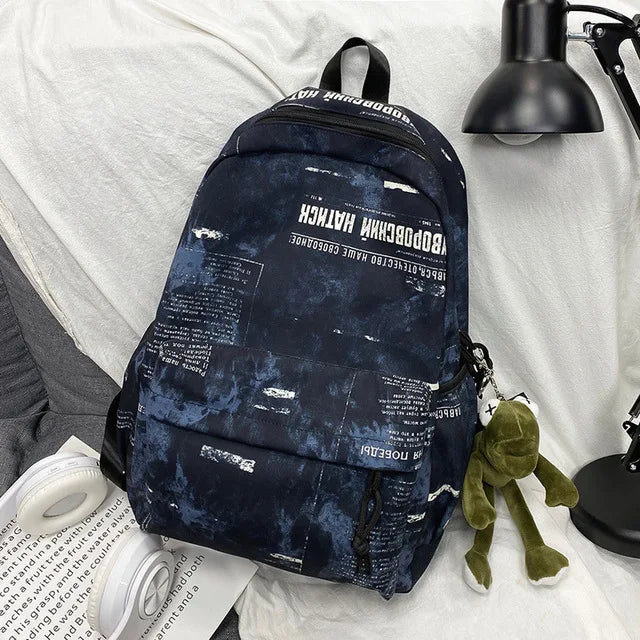 Camouflage Backpack Leisure Travel Laptop Rucksack Schoolbag