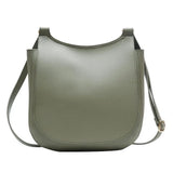 Women Wide Shoulder Bag Solid PU Leather Crossbody Large Capacity Bags