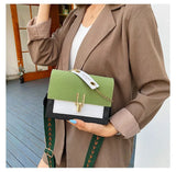 Nubuck Leather Shoulder Bag for Women
