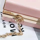 Women's Acrylic Prom Handbag Evening Clutch Banquet Purse Shoulder Bag