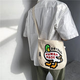 Duck Backpacks Men Women High Edition Canvas Bag
