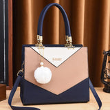 V Shaped Tote Bag Shoulder Crossbody Bags for Women Handbags