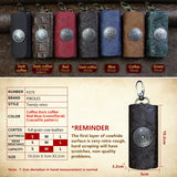 Leather Key Wallet Keyring Pouch Small Keychain Purse Bag Women