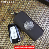 Leather Key Wallet Keyring Pouch Small Keychain Purse Bag Women