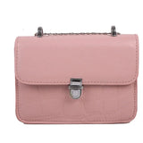 High Style Chain Strap Shoulder Bag Square Small Bag