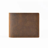 Hot Leather Men's Wallet Crazy Horse Male Wallet Distress Wallet