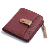 Hot Leather Wallet Female Famous Wallet Case Cow Leather Purse