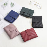 Hot Leather Wallet Female Famous Wallet Case Sheepskin Purse