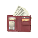 Hot Leather Wallet Female Famous Wallet Case Sheepskin Purse
