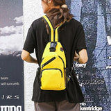 Shoulder Bag Unisex Chest Bag Multi-Functional Backpack Travel Pack