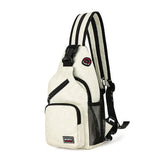 Shoulder Bag Unisex Chest Bag Multi-Functional Backpack Travel Pack