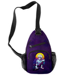 Hunter X Hunter Kids Chest Bag 3D Cartoon Oxford Crossbody Shoulder Bag