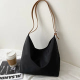 Japanese Korea Women Causal Large Capacity Totes Lightweight Oxford Cloth Bag
