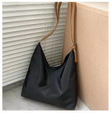 Japanese Korea Women Causal Large Capacity Totes Lightweight Oxford Cloth Bag